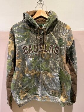 Cabela's Camo Full-Zip Hoodie
